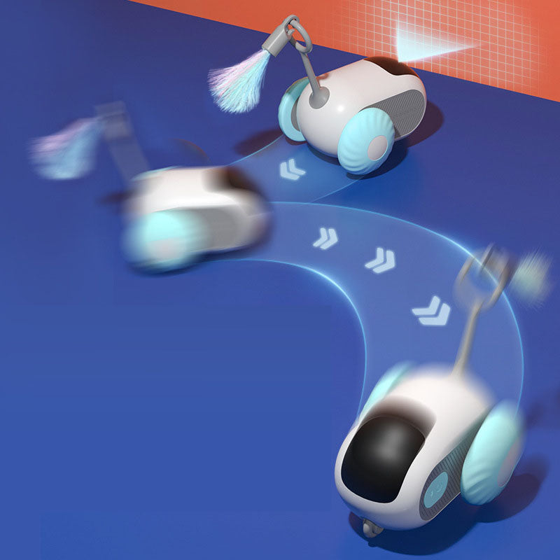 Pet Gravity Intelligent Running Control Decorative Atmosphere Lampl Electric Cat Toy Teasing Stick Cat Pet