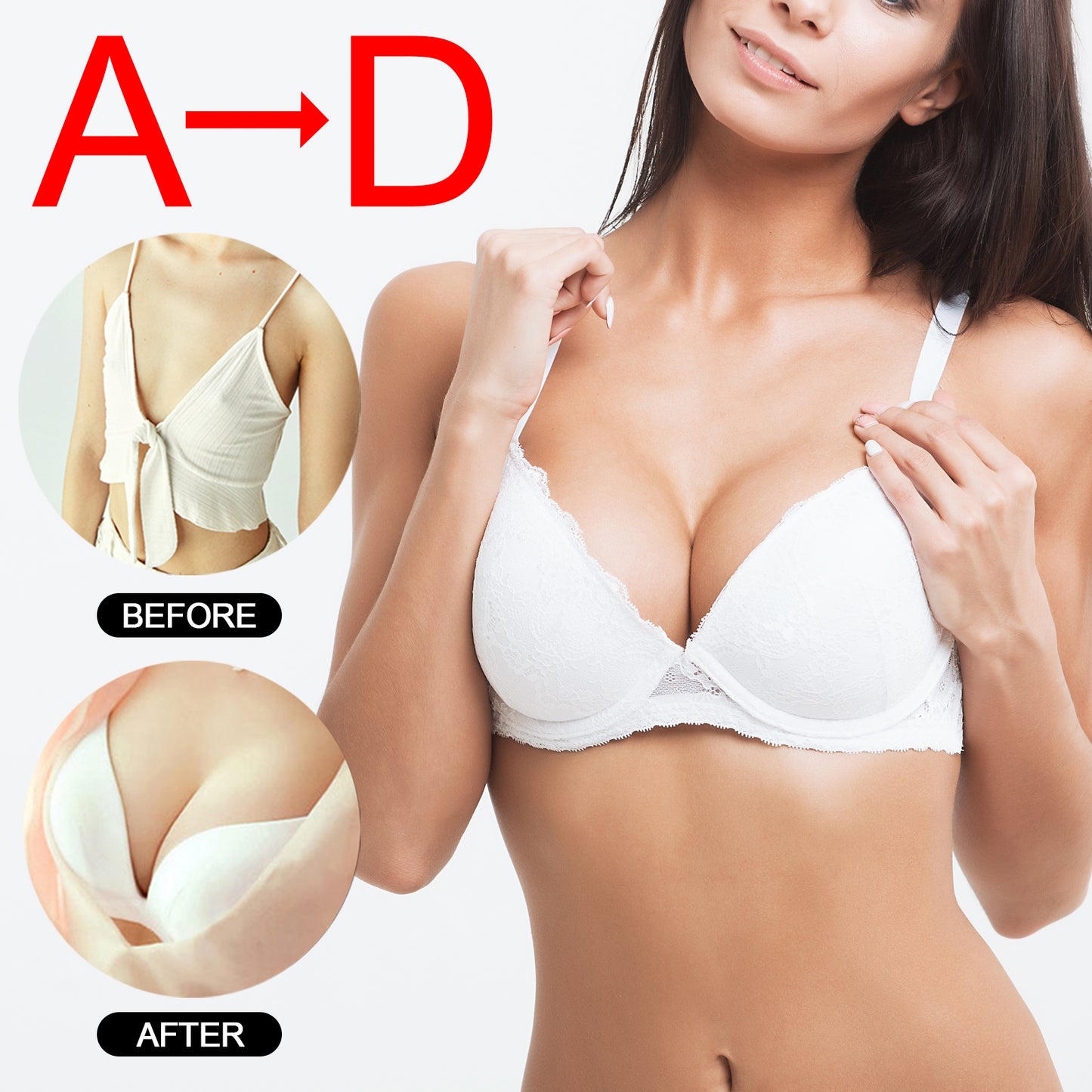 Breast Enhancement Patch, Plump Chest Massage Patch For Firming And Moisturizing Breasts