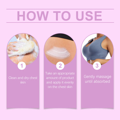 Oceaura Breast Firming Care Cream, Breast Firming And Firming Breast Skin Massage Nourishing And Lifting Cream