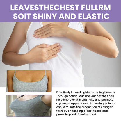 Breast Plump Firming Herbal Patch, Women's Breasts Plump Anti-sagging Breast Massage Care Patch