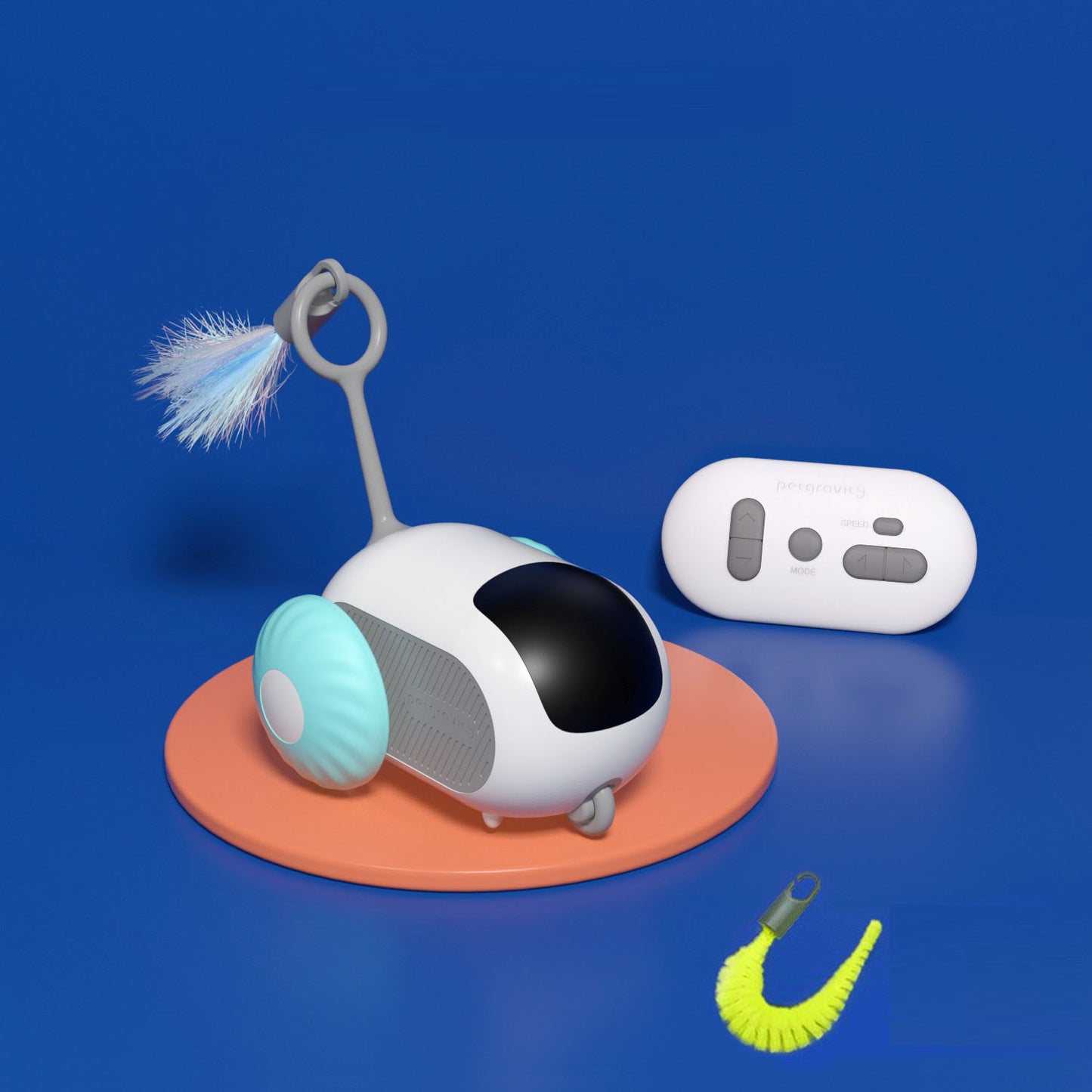 Pet Gravity Intelligent Running Control Decorative Atmosphere Lampl Electric Cat Toy Teasing Stick Cat Pet