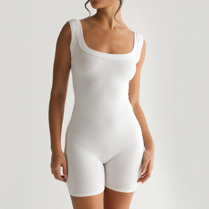 Yoga suit suspender jumpsuit