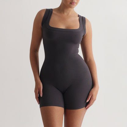 Yoga suit suspender jumpsuit
